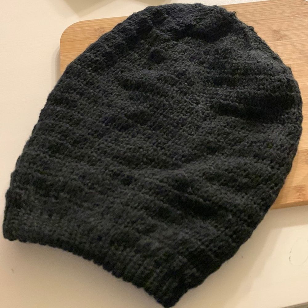 Black Knit Beanie